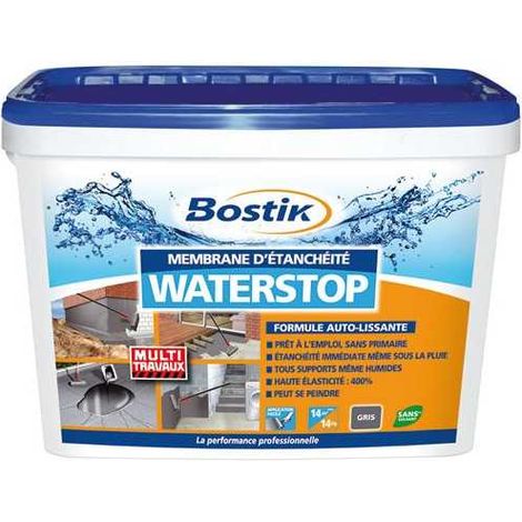 WATERSTOP SEAU 14KG GRIS BOSTIK - 30605266
