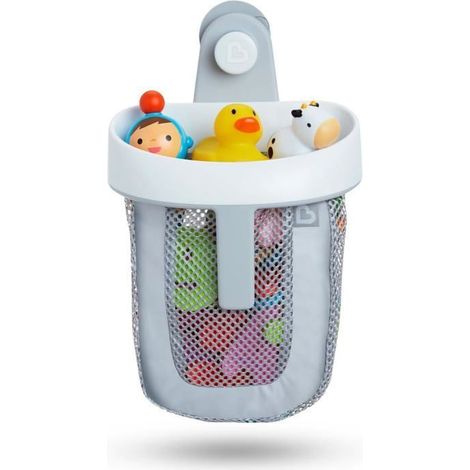 Panier de rangement et sac en maille pour jouets de bain Organiseur de douche mural détachable Salle de bain (1/5)