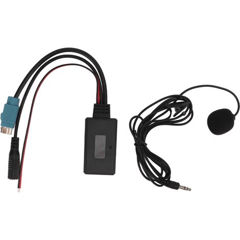 Module Bluetooth sans fil pour voiture, entrée AUX jack 3,5 mm, câble microphone de 1,5 m pour autoradio Alpine (à partir de 2009). (1/5)