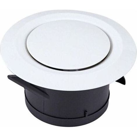 Bouche VMC Ø100 mm – Grille d'aération réglable triple griffe – Ventilation efficace pour salles de bain et cuisines – Installation facile (1/4)
