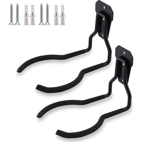2er-Pack Elektrowerkzeug-Haken, Garagen-Wandhaken, Unkrautfresser-Halter, Allzweckhaken für Garagen-Werkzeug-Organizer