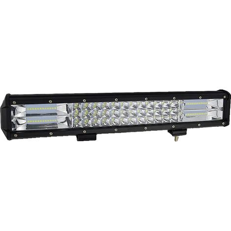 Barra de luz LED, triple fila, haz combinado, 252 W, no requiere cableado. (1/2)