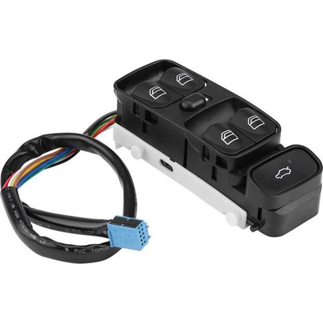 Los botones de control de las ventanillas eléctricas para los modelos Mercedes-Benz Clase C W203, C180, C200 y C220 (A2038210679) también son compatibles.