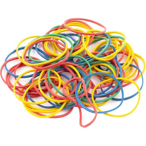 bande Lastique 1.5x1.5mm 1/2 Circonfrence 60mm Bandes Lastiques Pour Le Mnage, Le Travail, Le Bureau Rutilisable, Durable Stable Sac De 1kg (1/5)