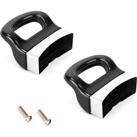 2 Pcs Poignée pour Poignée de Support Latérale pour Poignées Noires de Remplacement en bakélite facile à retirer (1/5)