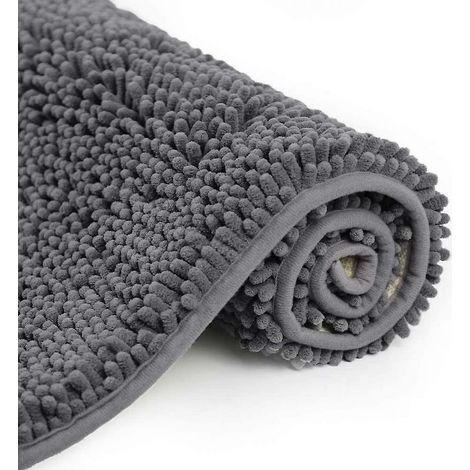 Tapis de bain, absorbant, 50 80cm, tapis de salle de bain (1/5)