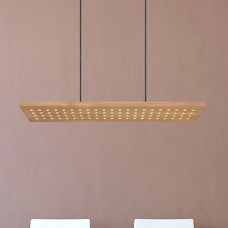 [GEBRAUCHT] B-Ware Globo Pendelleuchte Hängelampe Leuchte Led Dolores Schwarz Matt Hellbraun