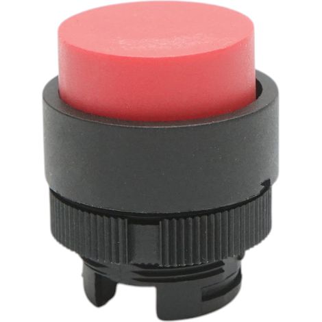 Testa del pulsante di controllo convessa rossa Ø 22mm LAY5 Breckner Germany (1/5)