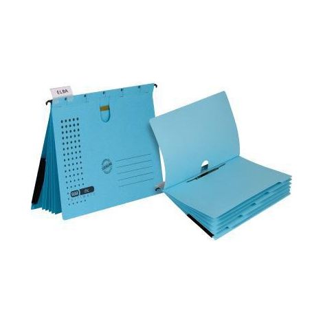 Organisationshefter chic ULTIMATE® DIN A4 5 Unterteilungen Karton blau (1/4)