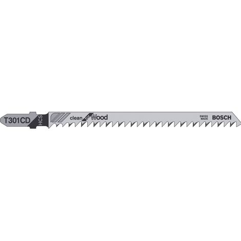 Bosch LAMA PER LEGNO T 301 CD 5 PZ. BLISTER 5.00 confezioni