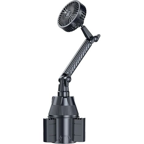 Genérico Ventilateur de voiture portable avec porte-gobelet (1/5)