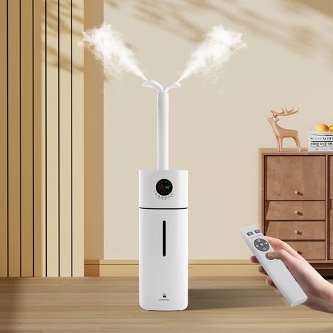 Humidificateurs pour grandes pièces, humidificateurs pour toute la maison de 4,2 gallons/16 litres, 2000 pieds carrés. Grand humidificateur à vapeur froide avec tube d'extension pour la maison et le b