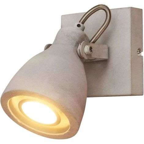 [GEBRAUCHT] B-Ware Lindby Led Spot Kadiga Betonleuchte Wandleuchte Wandstrahler Wandlicht Gu10 Led