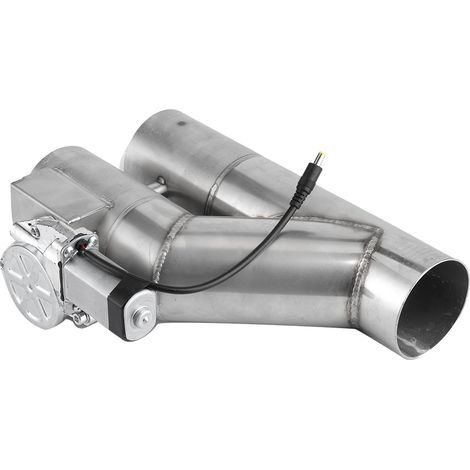 3 Zoll (76 mm) Auspuffsteuerung mit Doppelventil, elektrischer Y-Rohr-Modifikation und Fernbedienung (1/5)