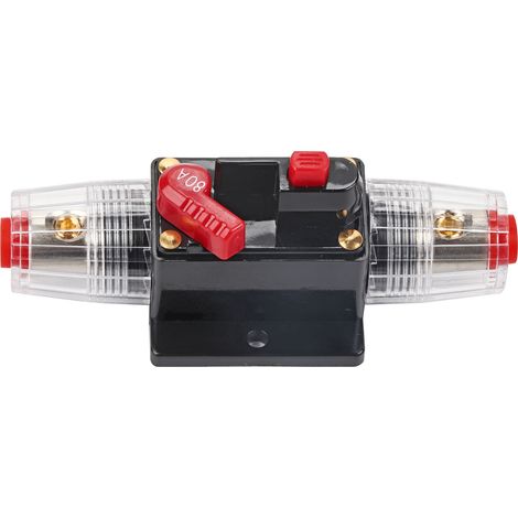 Wasserdichter Sicherungshalter 50A–100A für Auto/Boot 12–24V, mit 80A automatischer Rückstellung – Neu (1/5)