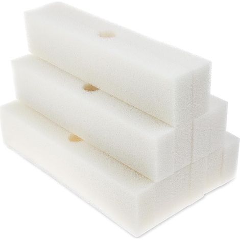 Compatible Mousseux Filtration Tapis Convient pour Fluval FX4 / FX5 / FX6 Aquariophilie (Paquet de 12)