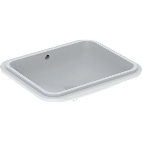 Geberit VariForm lavabo à encastrer rectangulaire, 500x400mm, (1/2)