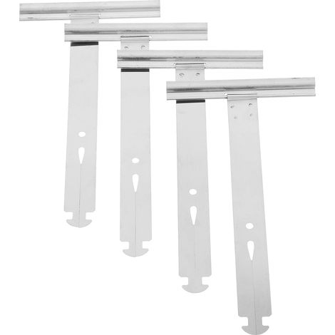 Lot de 4 pièces de Ressorts pour volet Roulant en Acier Inoxydable argenté, Accessoires durables adaptés à la réparation de Volets d'appartement (1/5)