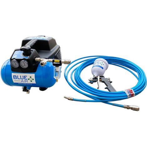 Nebulizzatore Atomizzatore Blue Air Portatile Compressore Elettrico (1/3)