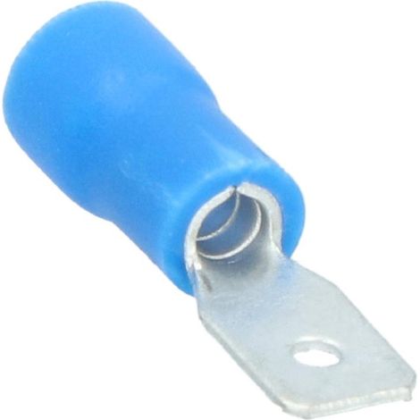 Cosses Clip Male 743 Bleues 4.8X0.5Mm -10 Pcs-