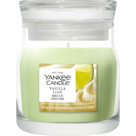 Candela Vanilla Lime 110g Verde Yankee Candle