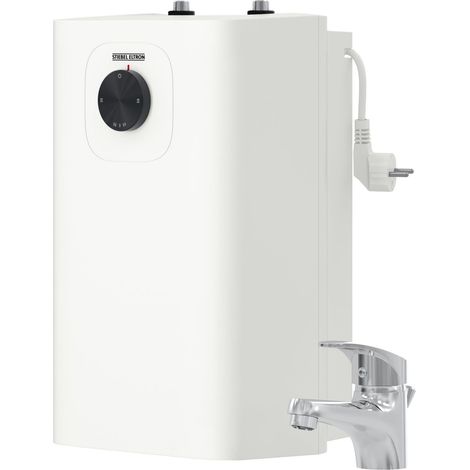 NOUVELLE GÉNÉRATION : STIEBEL ELTRON SNU 5 PLUS PETIT CHAUFFE-EAU AVEC MITIGEUR LAVABO MAE-W, TRÈS COMPACT, ANTI-GOUTTE, FONCTIO