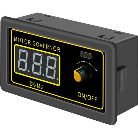 Controlador de velocidad PWM de alto rendimiento para motores de CC, pantalla digital, módulo de atenuación LED con ciclo de trabajo y función de frecuencia ajustables. (1/5)