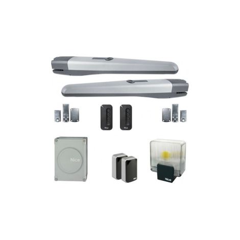 NICE TOONA 4 TOONA4024BDKCE TO4024 24v Kit de motorisation pour portail battant jusqu'à 3m Moteur électromécanique avec encodeur TOONA4024KCE (1/2)