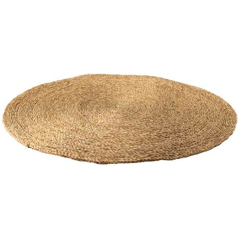 Alfombra de fibra marrón d120x1.2h cm (1/5)