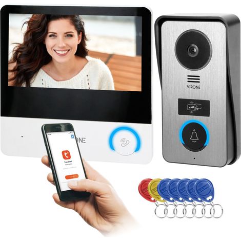 Interfono orno avoni pantalla táctil 7 pulgadas resolución 2K