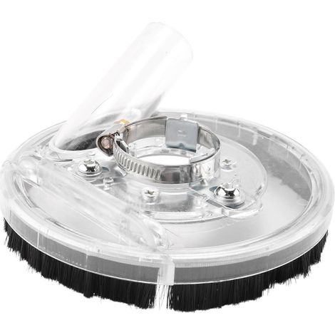 Poussière Shroud couvercle Fits Angle Hand Grinders 80-125mm Clear Aspirateur poussière Shroud sec Grinding poussière couvercle (1/5)