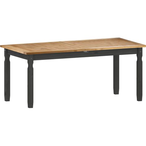 Corona Charcoal Large Extending Dining Table (1/3)