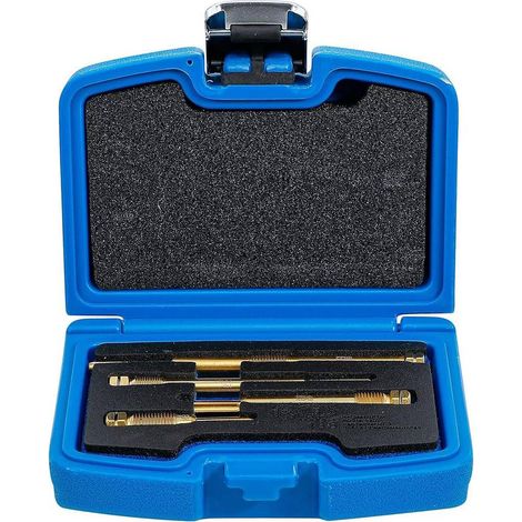 Jeu d Alésoirs pour Alésages de Bougies de Préchauffage - 4 pcs - Acier de Haute Qualité - Précision et Durabilité - D-Work (1/5)