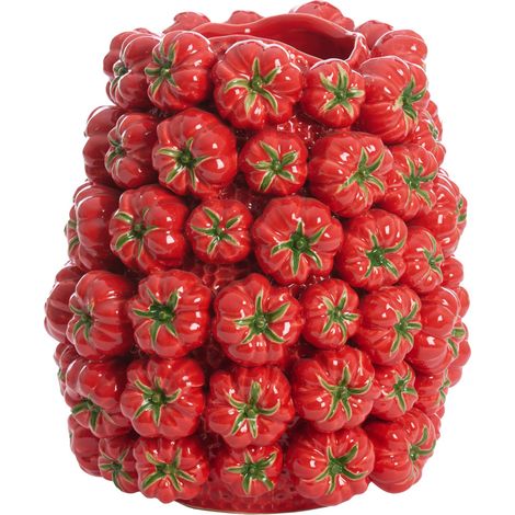 Vase en céramique Light & Living TAMINA rouge – 34x33x37 cm (1/4)