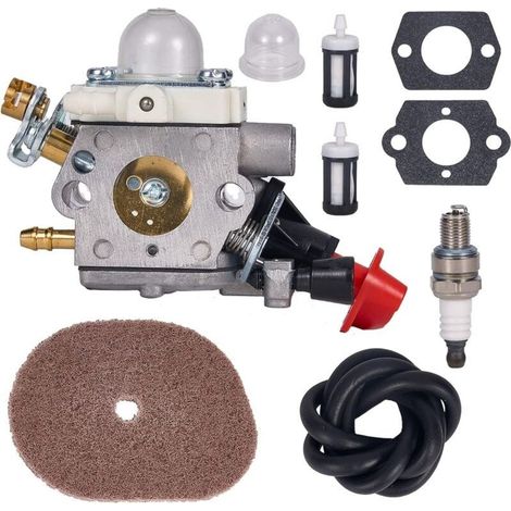 Kit de carburateur C1M-S207A FS56 pour débroussailleuse Stihl FS56R FS70 FS70R FS70RC KM56 KM56RC Remplace OEM 4144-120-0603 4144-120-0600 - (1/5)
