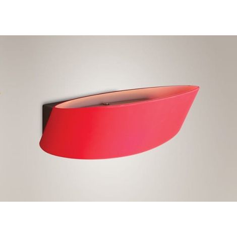 Applique murale moderne rouge Parete Maxlight R7s 40W