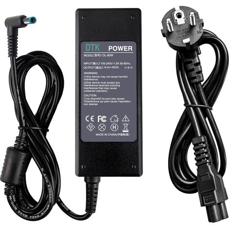 19,5V 4,62A 90W Alimentation Ordinateur Portable pour HP Chargeur Micro AC Adaptateur Connecteur:4.5 x 3.0mm (1/5)