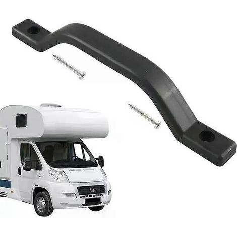 Türgriff für Wohnmobile, Boote und Anhänger, mit Schrauben, rutschfestem Griff, geeignet für Garagen, Schuppen und Schränke – JXLGV (1/4)