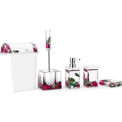 Badezimmer Toilettenartikel Set Seifenpumpe für die