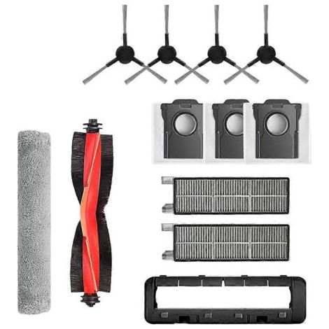 BARKBUSTERS Lot de 12 pièces de rechange pour aspirateur Dreame Mova G30/G30 Pro/G30 Ultra : brosse, filtre HEPA, sac à poussière et chiffon de nettoyage. (1/5)