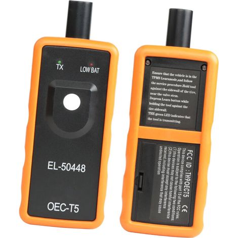 Zoternen Capteur de pression des pneus EL-50448, outil de réinitialisation TPMS OEC-T5 pour véhicules de la série GM (1/5)