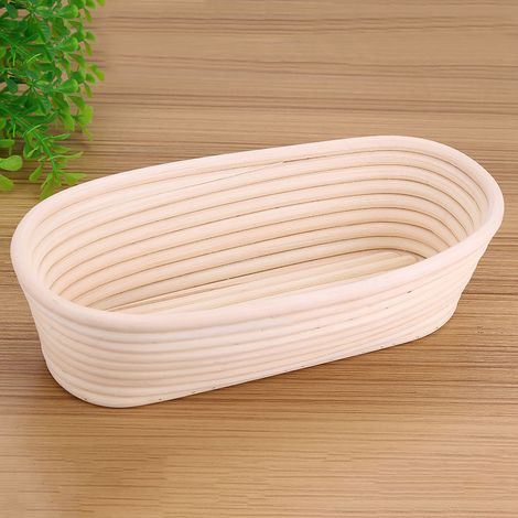 Panier à pain ovale en osier (1/4)