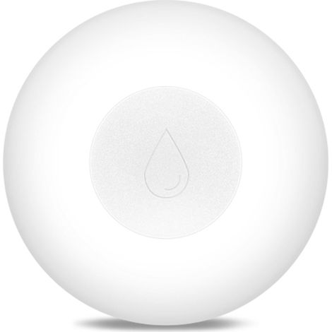 Sensore Perdita Acqua Rilevatore di Allagamento ZigBee Protocollo ZigBee 3.0 TUYA, Smart Life CR2032 IP66 Ø50x17mm