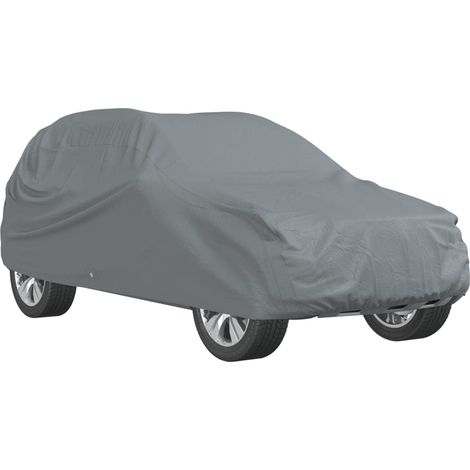 Car Cover for SUV Full Grey M Non-Woven Fabric vidaXL