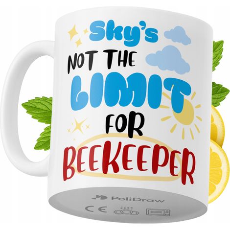 Mug humoristique pour apiculteur, avec un texte amusant et un design graphique original. Idéal pour les anniversaires, les fêtes et les occasions spéciales. Mug premium pour la maison, le bureau et le (1/5)