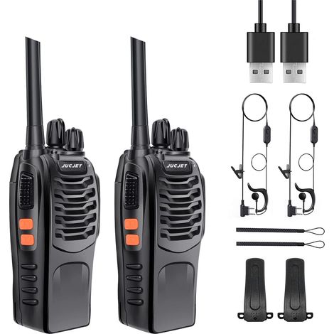 2 interphones Vox 88E rechargeables avec télécommande PMR 446 MHz 16 C-AquaForge (1/5)