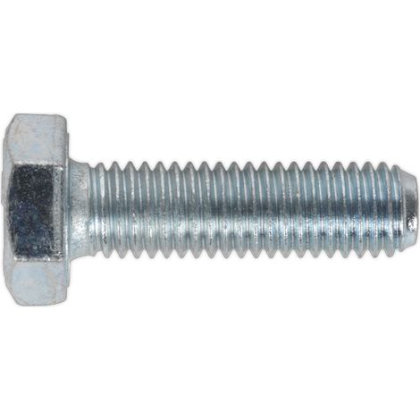 Sealey HT Setscrew M10 x 35mm 8.8 Zinc Pack of 25 SS1035