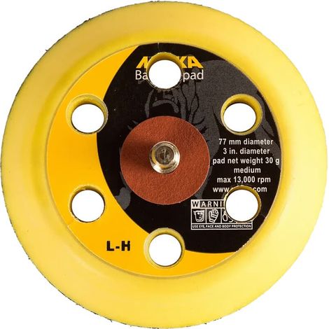 Mirka Schleifteller Ø 77 mm 1/4"-Gewinde Schleifteller