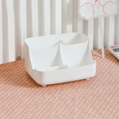 Boite De Rangement Pour Stylos - 5 Compartiments - Plastique - Bureau Et Etude - 1 Unite (1/2)