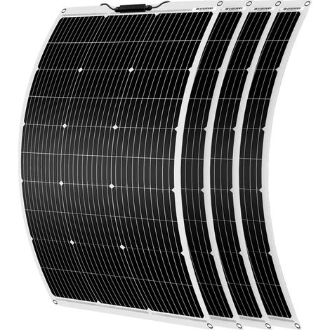 Panneau Solaire, Monocristallin, Design Flexible, 400W (1/2)